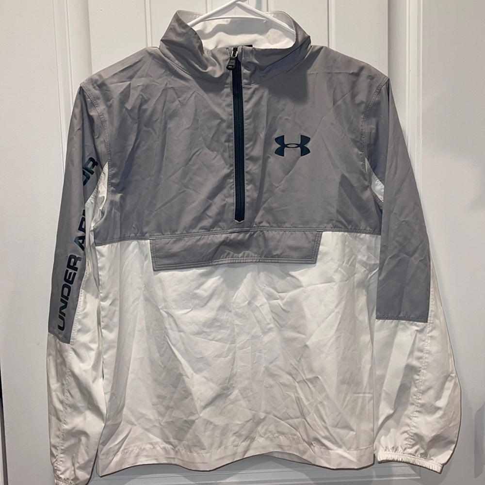 UNDER ARMOUR- Youth Wind Jacket- Size: Youth Medium (EUC)